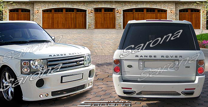 Custom Range Rover HSE  SUV/SAV/Crossover Body Kit (2003 - 2005) - $2400.00 (Manufacturer Sarona, Part #RR-002-KT)